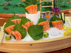 刺身挪威三文鱼腩-松雅轩海鲜酒家(同和店)