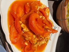 鸡蛋炒番茄-前门后头老北京铜锅涮肉·京味菜·烤鸭(伊藤洋华堂店)