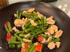 山核桃炒芦笋-烧肉馆(古北水镇景区店)