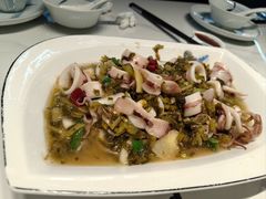 酸菜炒鱿鱼-温岭人家(红花北路店)