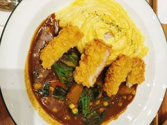 炸虾排咖喱蛋包饭-池奈·咖喱蛋包饭(熙地港店)