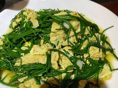 沙葱炒蛋-范记靖远羊羔肉(博物馆店)