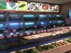 自助取餐区-沪华海鲜大酒楼(南汇店)