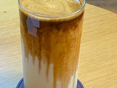 红豆沙拿铁-Line 咖啡(石厦花园店)