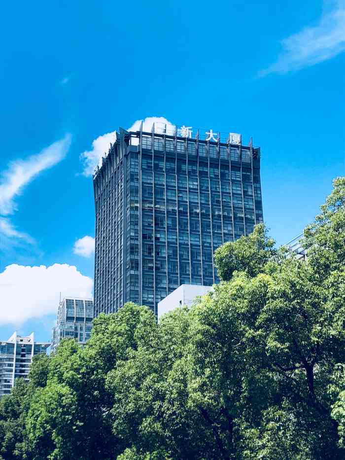 三新大厦-"这个大厦从外表上看,很像小时候玩强手棋里.