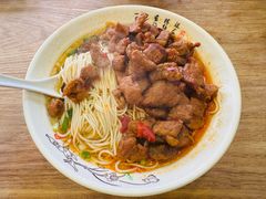 辣肉面-阿文夜市豆浆油条(临潼路店)