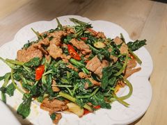 薄荷牦牛肉-缘生态云南菜·野生菌庭院餐厅(华侨城店)