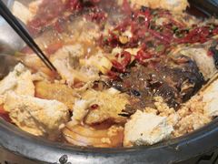-探鱼·鲜青椒爽麻烤鱼(苏宁广场店)