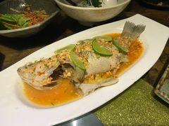 青柠蒸鲈鱼-喜越泰莱·泰越料理(海逸新天地店)