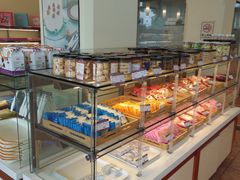 面包甜点陈列柜-长发西饼(道前店)