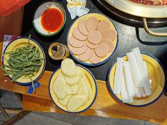 午餐肉-王婆乔鲜鱼自助火锅(蜀汉路店)
