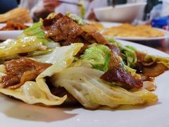 炝圆白菜-闻道食府烙饼卷带鱼(原车耳营店原大觉寺店)