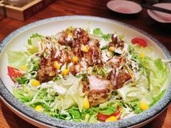 照烧鸡肉沙拉-白石の深夜食堂(芝罘万达店)