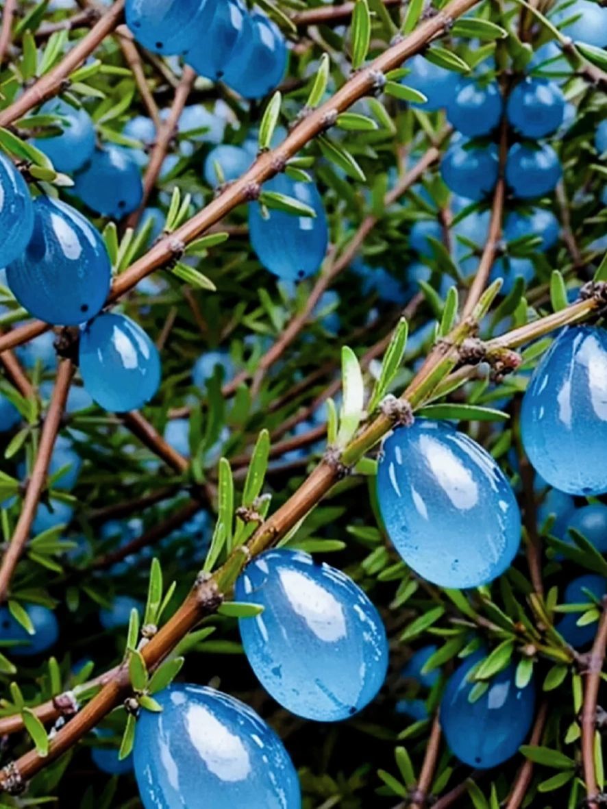 树枝上长出的蓝宝石吊坠❗️