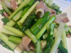 芦笋炒培根-望京一号·重庆江湖菜(工体店)
