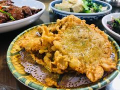 金奖南瓜饼-芦茨金富饭庄·25年老字号·专做稻草鸡