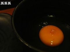 生蛋蘸料~&nbsp;狐狐大爱！-牛玄庵日式寿喜烧·料理店(新源里店)