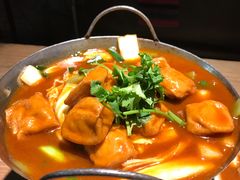 水煮臭豆腐-缘生态云南菜·野生菌庭院餐厅(华侨城店)