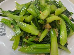 猪油渣炒芥兰-陈记粤湛鸡饭店