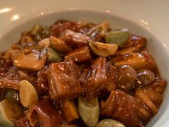 腊八蒜烧肥肠-那家小馆•北京菜•烤鸭(香山店)