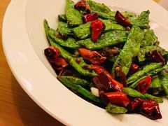 干煸芸豆-茅庐毛血旺(烟台大悦城店)