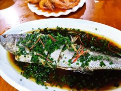 清蒸鮸鱼-温州一家人美食(西木头市店)