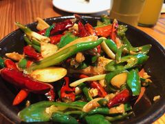 双椒牛肚-禧福徕盆盆香川菜馆