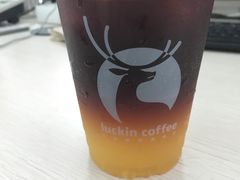 橘金气泡美式-瑞幸咖啡(番禺万达广场店)