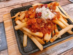 芝士辣肉酱汁薯条-Kpasta韩式意大利面