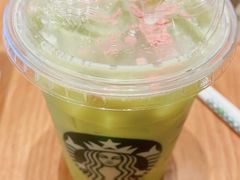 漫樱白桃风味茶拿铁-星巴克(天津大悦城第二店)