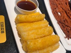 手工红糖糍粑-周师兄大刀腰片火锅(洪崖洞旗舰店)