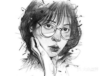 画虽黑白，但可以为你的生活增添一份色彩！