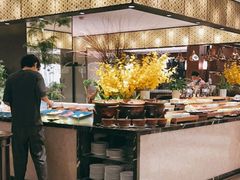 自助取餐区-绿城玫瑰园酒店-遇见19楼餐厅(舟山绿城玫瑰园酒店店)