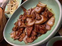 京葱爆猪肝-虎哥私房菜(馒头山店)