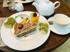 研磨咖啡栗子蛋糕-夏朵餐厅(丁香店)