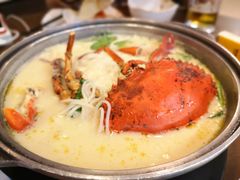 螃蟹米粉汤-龙海鲜螃蟹王(宏茂桥店)