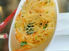 炝土豆丝-腾格勒烤羊腿