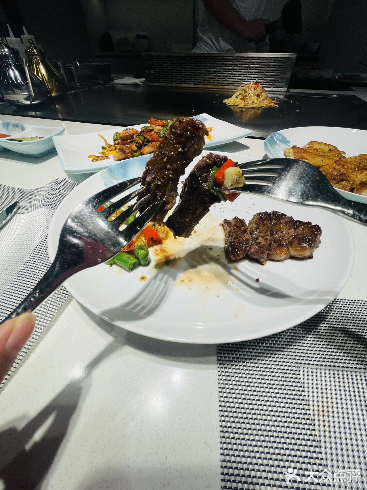 商场里性价比极高的法式铁板烧‼️
