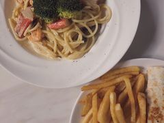 白汁海鲜意粉-about(丹霞庄店)
