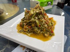拌茶叶豆-金螃蟹