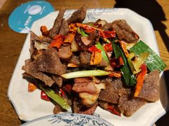 蕨粑炒腊肉-阿婉贵州苗家酸汤鱼(梅林店)