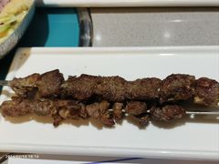 烤大串鲜羊肉-大锅强·蒸海鲜青岛菜(吾悦广场店)