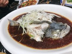 清蒸鲈鱼-熊猫家新派川菜(百里一·龙兴集店)
