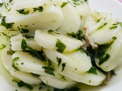 荠菜冬笋肉丝炒年糕-蘭心餐厅(进贤路店)