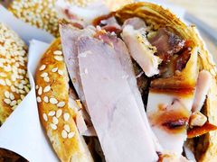 烧饼夹肘子-老四烧饼铺(丽源路店)
