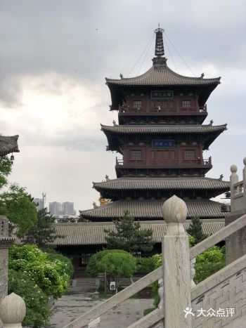 大同华严寺九边关塞，北辽佛国。