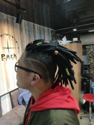 -Park Salon脏辫羽毛接发