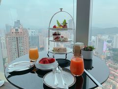 -君悦酒店·大堂酒吧·高空下午茶·暮色微醺