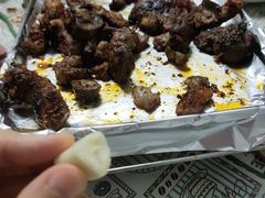 -劳动公园新疆人烤腰子