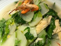 腐皮杭白菜-老头儿油爆虾·知味杭州(爱琴海购物中心)